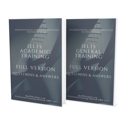 Full IELTS Academic Training & General Training Module eBooks